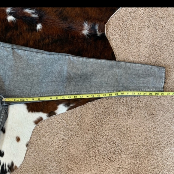 H&M silver jeans. Size 8 - Picture 3 of 8